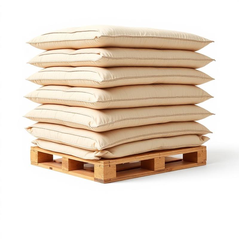 Pallets de cimento prontos para entrega